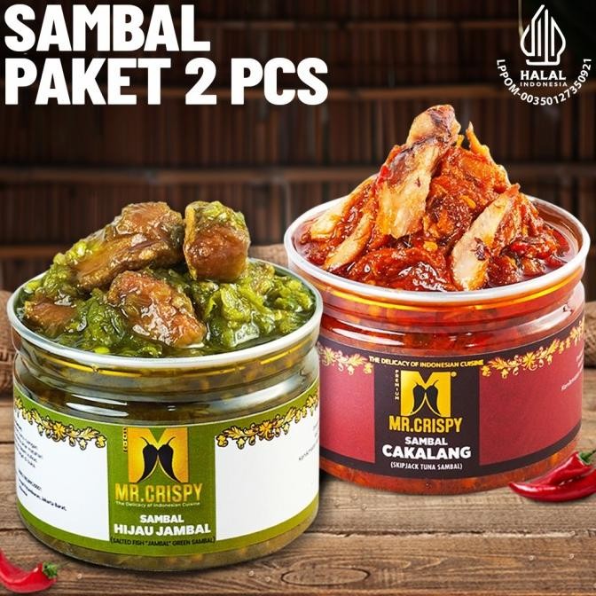 

Paket Sambal Mr.Crispy/Paket Sambal 2 Pcs