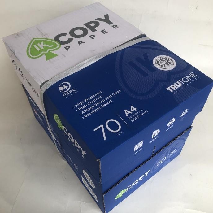 

TERMURAH - kertas HVS A4 70gr IK Copy (1 box)