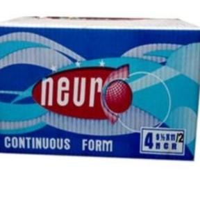 

NEW [Grab/Gojek] Kertas Continuous Form Neuro 9,5X11 4 Ply Utuh / Dibagi 2