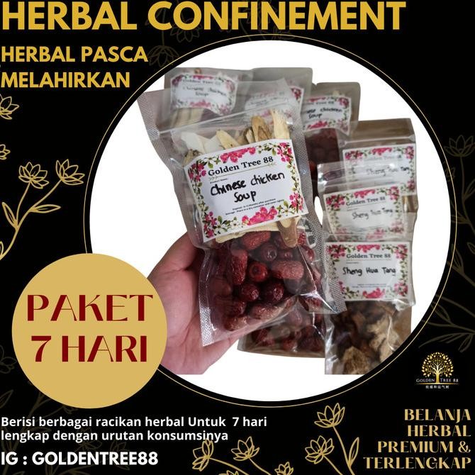 

Premium Paket 7 Hari Setelah Melahirkan Herbal Confinement Fresh Ori