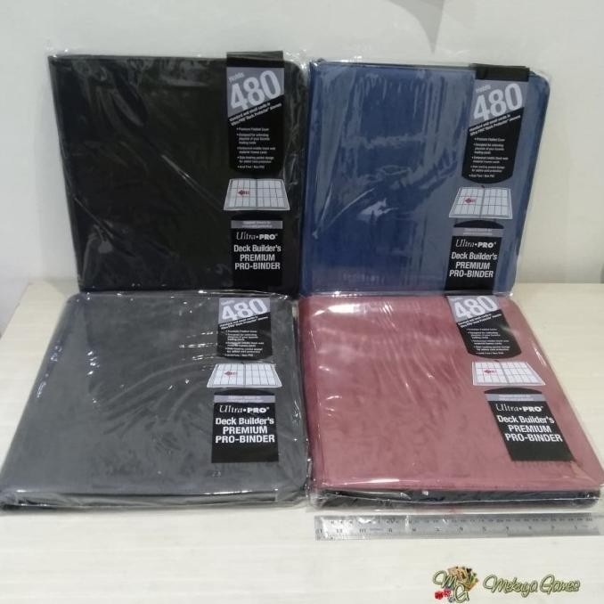 

TERMURAH - UltraPro 12-pocket Premium Zippered Binder 480 Album Kartu Ritsleting