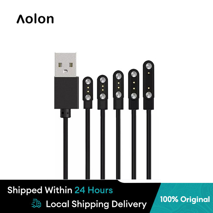 Aolon Original Smartwatch Charging Cable Kabel Pengisian Asli Suitable for Aolon Smart Watch