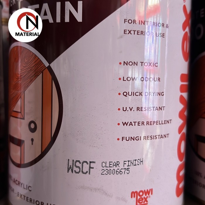 Woodstain Mowilex 1 L Clear Finish
