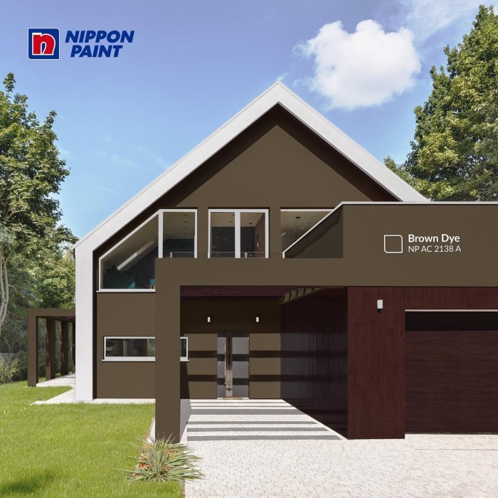 Cat Tembok Eksterior Nippon Paint Weatherbond (1 Liter)