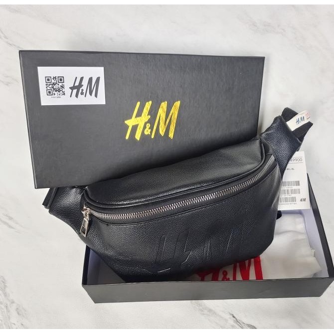 Hm Waistbag / H&M Waist Bag /Tas Pinggang Hnm Kulit