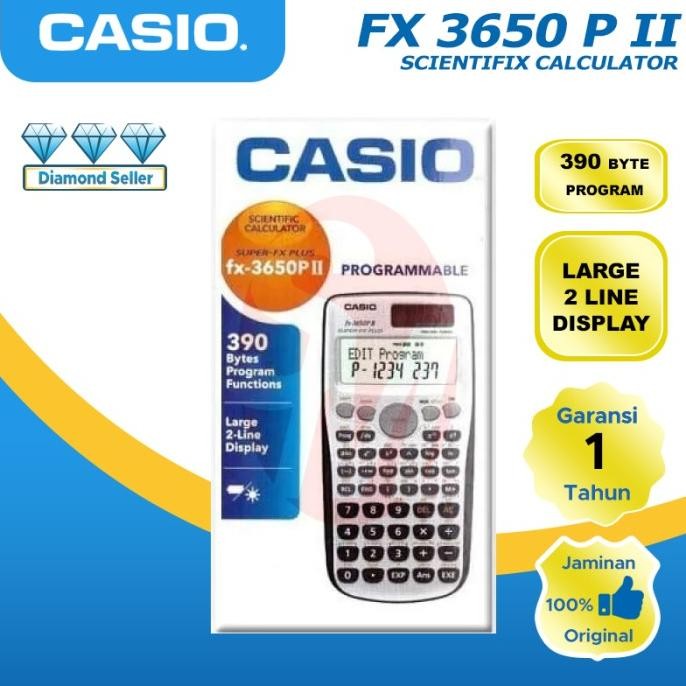 

Kalkulator Casio Fx 3650 Pii