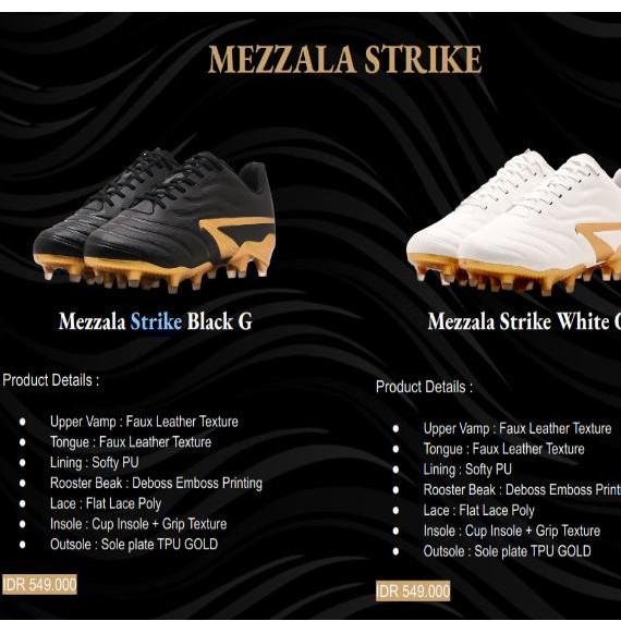 Sepatu Bola Brodo Mezzala Strike Fg