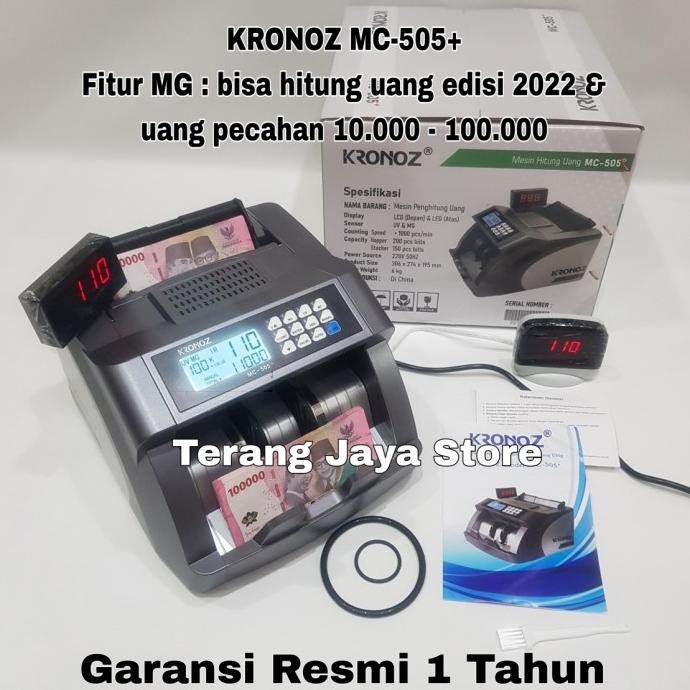 Mesin Penghitung Uang Kozure Mc-505 Mesin Hitung Uang Kozure Mc505