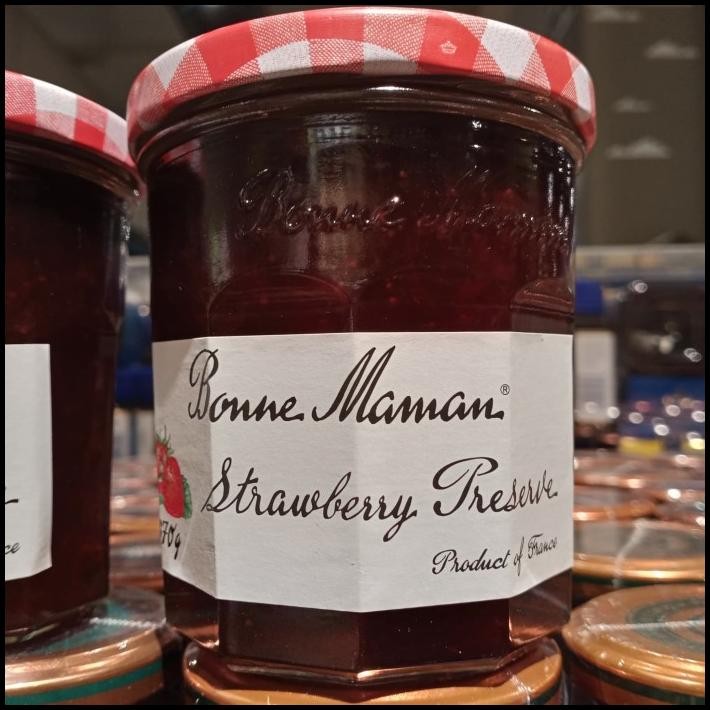 

Bonne Maman Strawberry Jam 370 Gr | Selai | Olesan | Roti