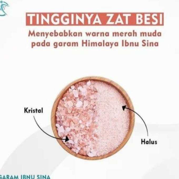

(ASLI) garam himalaya kasar ibnu sina 1 kg/himalayan coarse pink salt LC