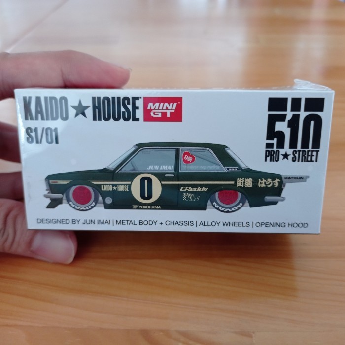 MiniGT Kaido house datsun 510 pro street - Segel