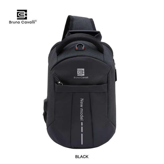 Bruno Cavalli Black Box Mark Iii - Tas Selempang Anti Maling