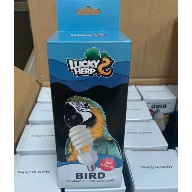 PREMIUM OEM Bird Lamp 2.4% UVB 20w Lampu Burung Pengganti Matahari