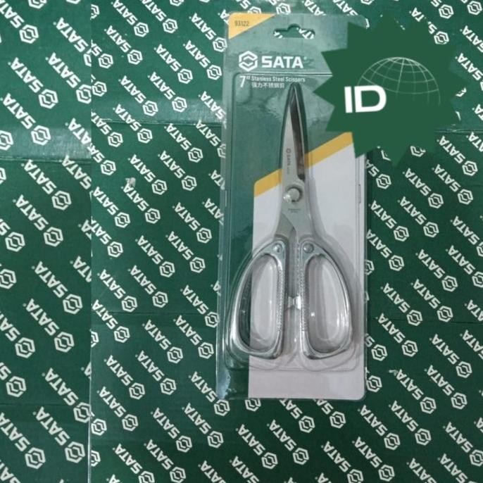 

NEW SATA GUNTING STAINLESS 93122 STRONG STAINLESS STEEL SCISSORS