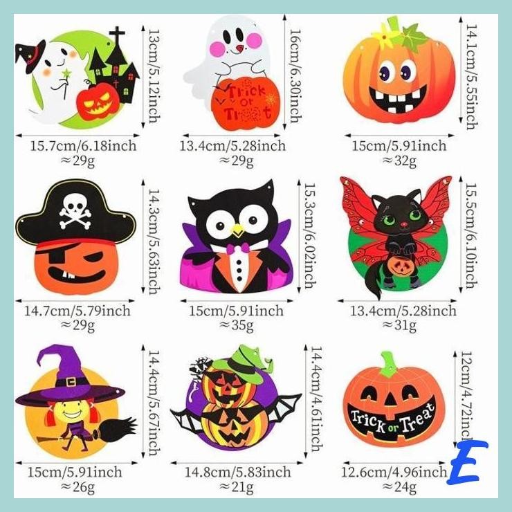 

| MIS | DIY CANDY BAG TRICK OR TREAT TAS PERMEN PVC HALLOWEEN GOODIE BAG MURAH