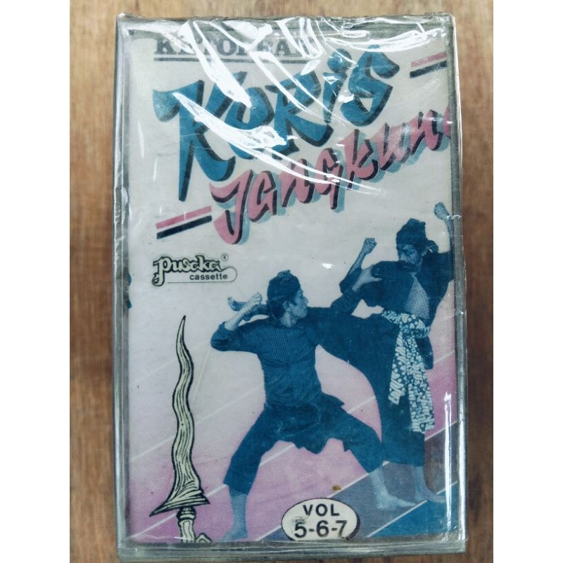 kaset pita ketoprak keris jangkung 1 paket 3 pcs