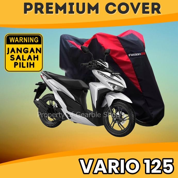 Sarung Motor Vario 125 Anti Air Waterproof Selimut Penutup Body Cover