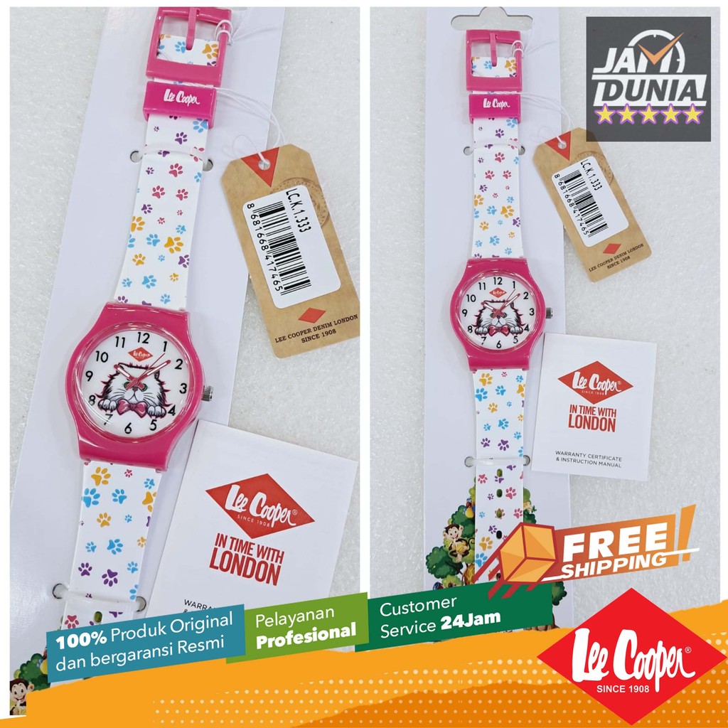 JAM LEE COOPER ORIGINAL LC.K.133 LEE COOPER WANITA LCK 133 KIDS JAM TANGAN ANALOG JAM TANGAN WANITA 