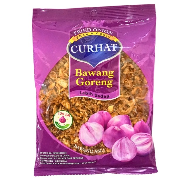

S20463 CURHAT UNGU BAWANG GORENG 120GR BUNGKUS MAJU BERSAMA (20250530)