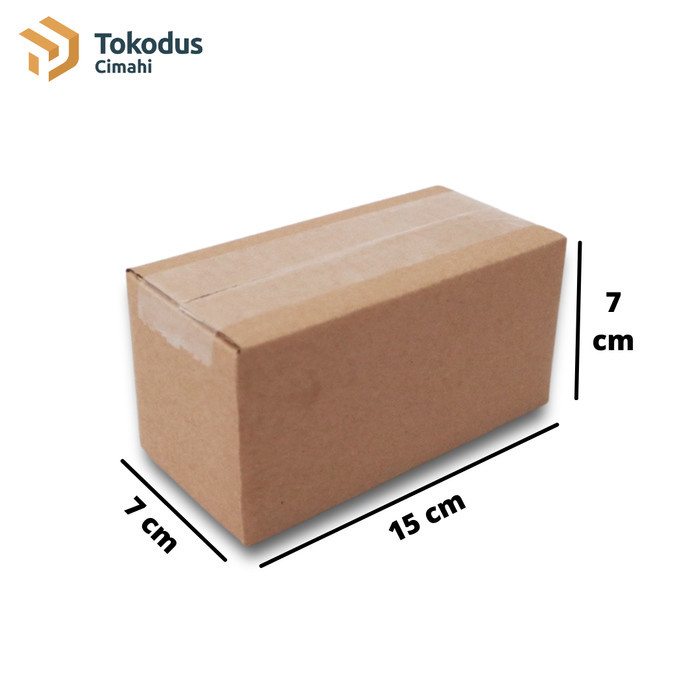 

Kardus Box Packing Polos 15 x 7 x 7cm (Bisa Custom) - Tokodus Cimahi