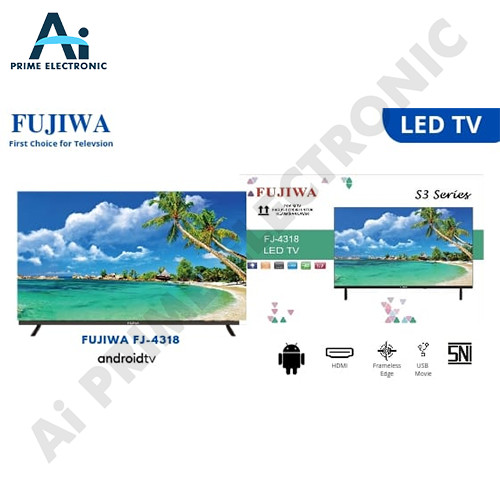 ORIGINAL FUJIWA FJ 4318 TV LED Android 43 Inch