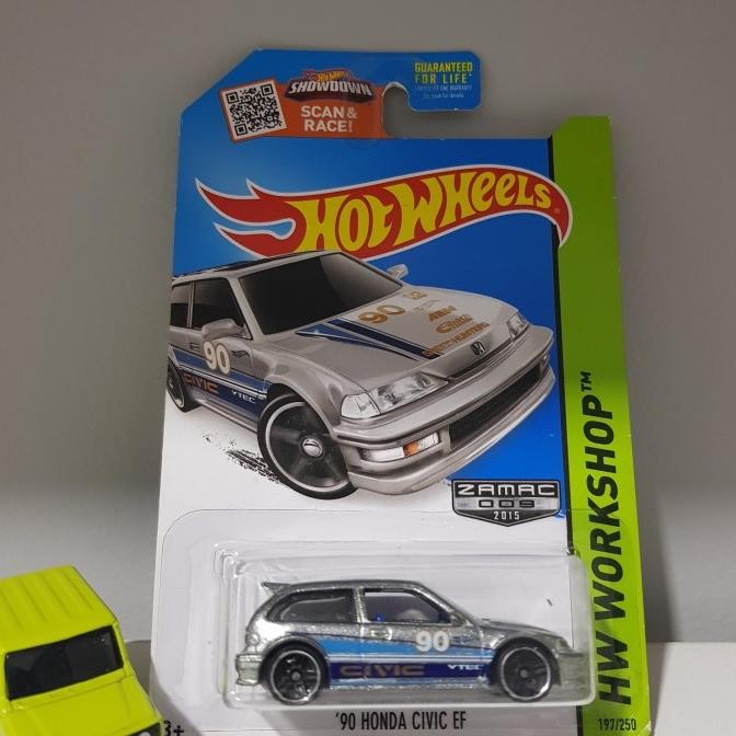Hot wheels 90 Honda Civic EF zamac HW hotwheels