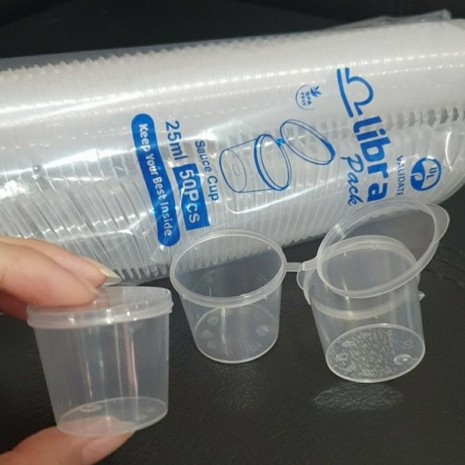 

[DUS] Cup sambal 25 ml/ cup saos/ thin wall cup mini isi 1500