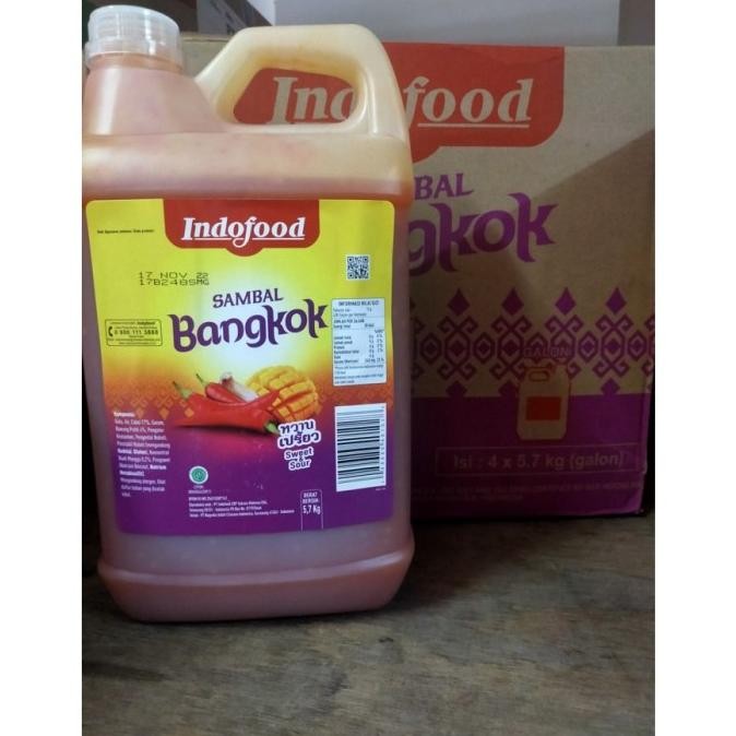 

Indofood Sambal Bangkok Galon 5,5 Kg
