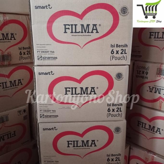 

Minyak Goreng Filma 2 liter Per Dus isi 6 pcs