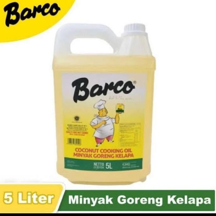 

minyak goreng kelapa barco 5 liter jerigen