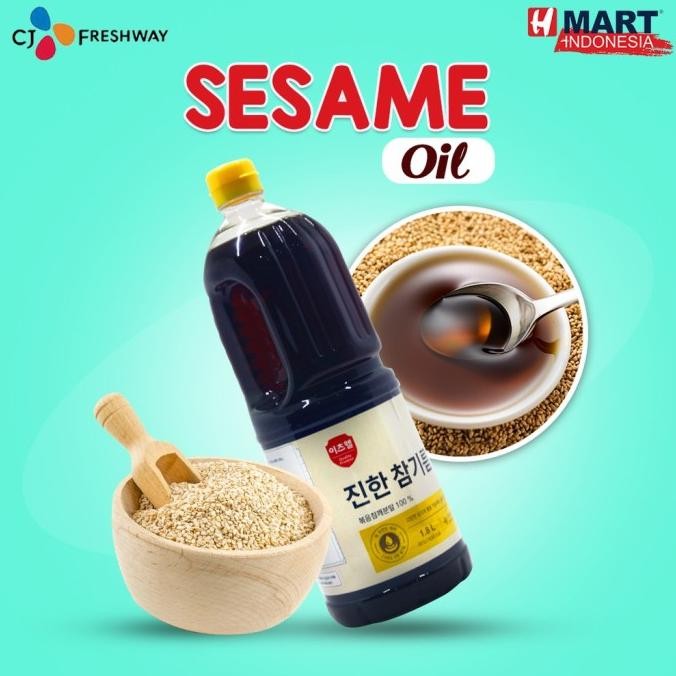 

CJ FreshWay Sesame Oil - Minyak Wijen 1.8L