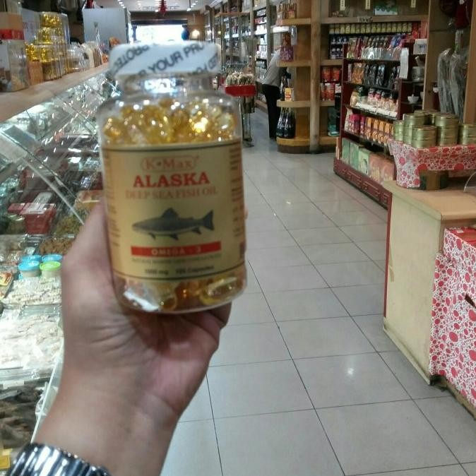 omega 3 k max minyak ikan alaska kmax deep sea fish oil super salmon
