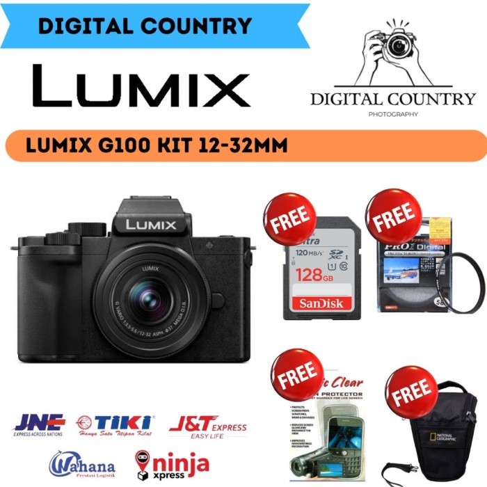 PANASONIC LUMIX DC-G100 KIT 12-32MM - LUMIX DC-G100 KIT 12-32MM