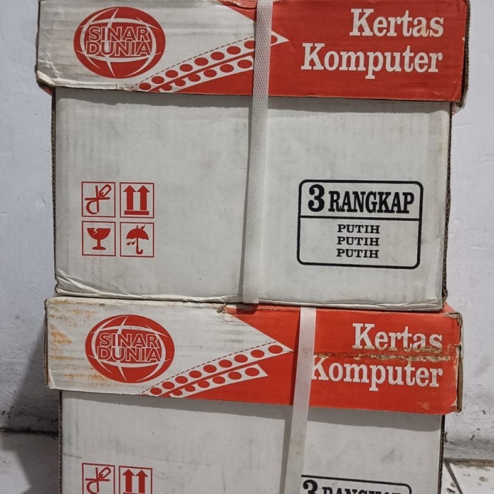 

kertas continuous form 3 ply 9.5 x 11 ncr ( putih) promo murah