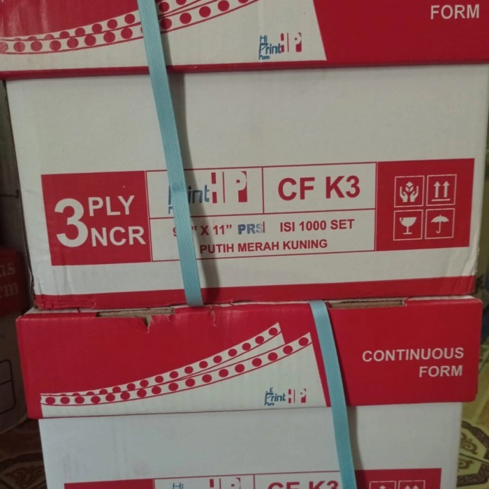 

kertas komputer continuous form 3ply 9,5x11:2 PRS 1000 lembar