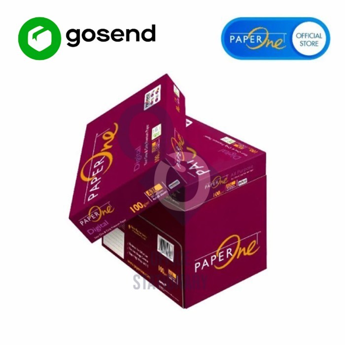 

kertas hvs paperone a3 100gr murah 1 dus khusus gosend / grabsend