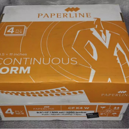 

Kertas Continuous Form Paperline 4 ply