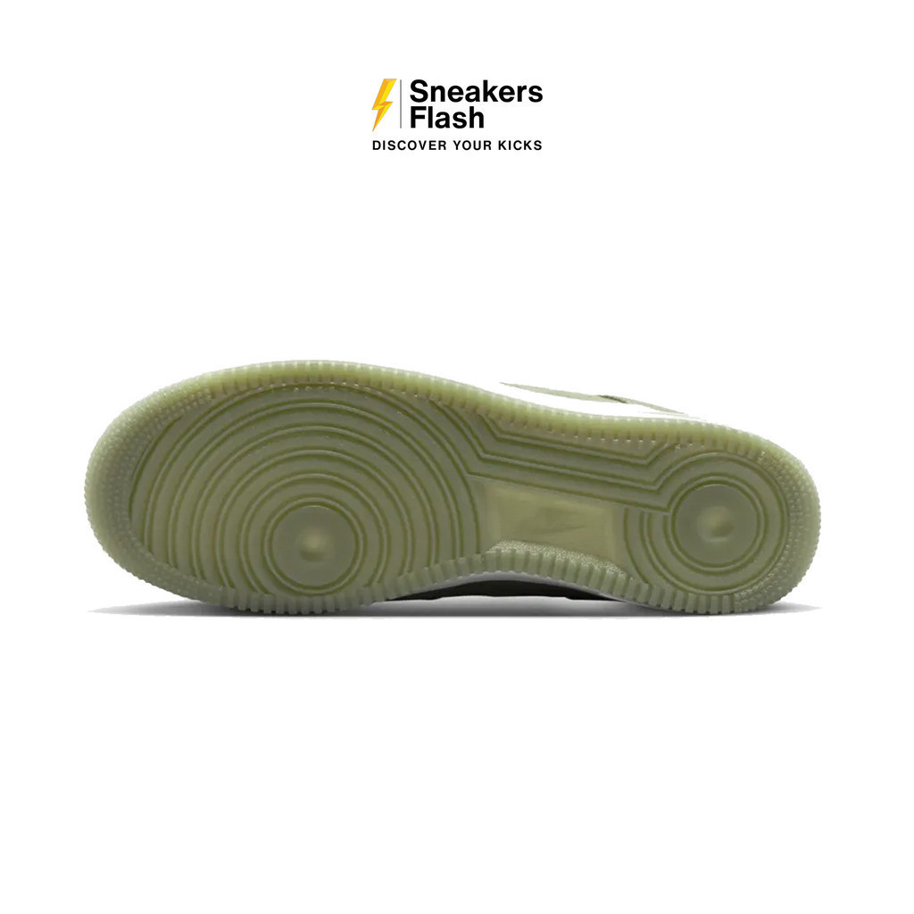 NIKE Air Force 1 07 Low Jewel Oil Green Sepatu Sneakers Unisex - DV0785300 - Size 38.5