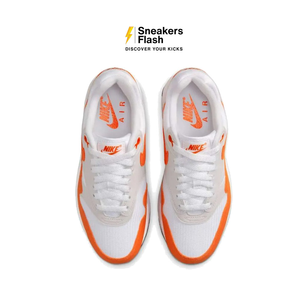 NIKE Air Max 1 Safety Orange Sepatu Sneakers Wanita - DZ2628002 - Size 38.5
