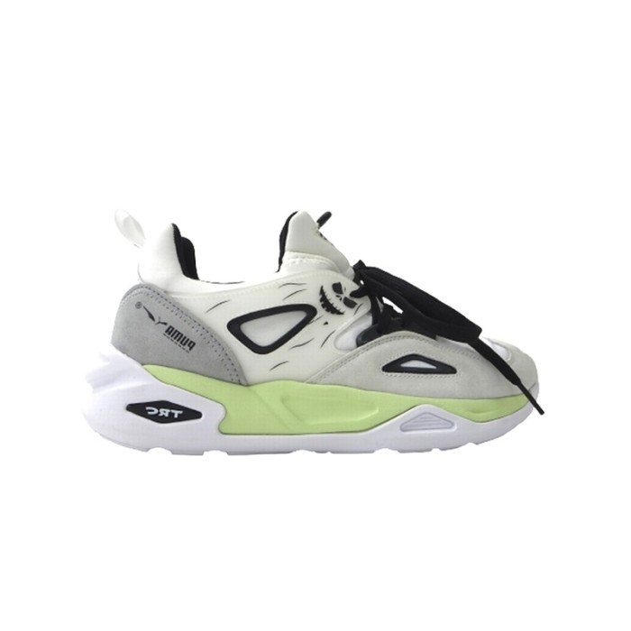 PUMA Trc Blaze Haunted White Pistachio Sepatu Uniseks - 38662201