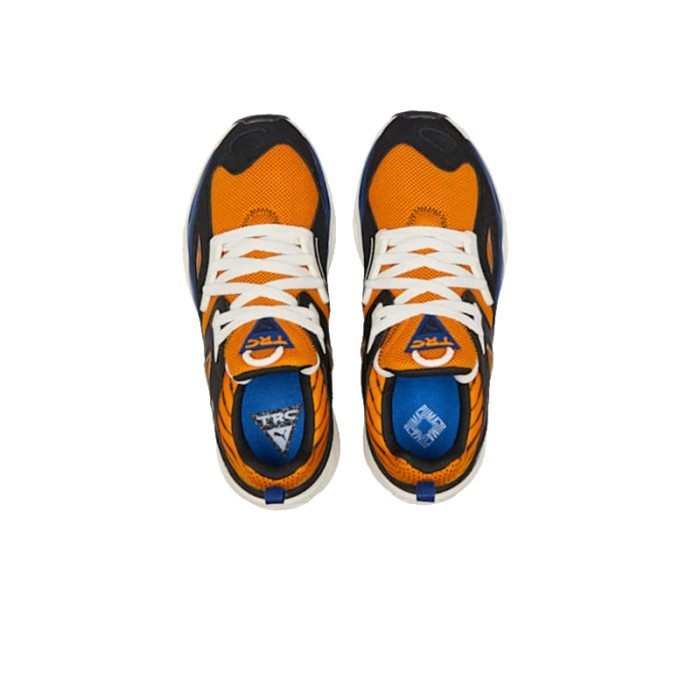 PUMA Trc Blaze Swxp Black Orange Brick Sepatu Uniseks - 38751002 - Size 38.5