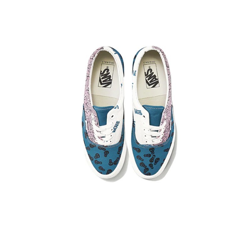 VANS Ua Og Era Lx Blue Moon Blushing Pink Sepatu Pria - VN0A4BVA20J - Size 43