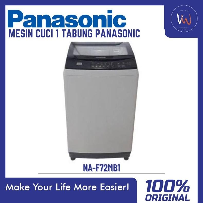 Elle Mesin Cuci 1 Tabung Panasonic Na-72Mb1 Kapasitas 7Kg / Free Ongkir Cikampek, Karawang Kota, Pur