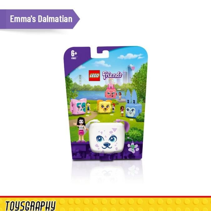 LEGO Friends 41663 Emma's Dalmatian Cube Emma