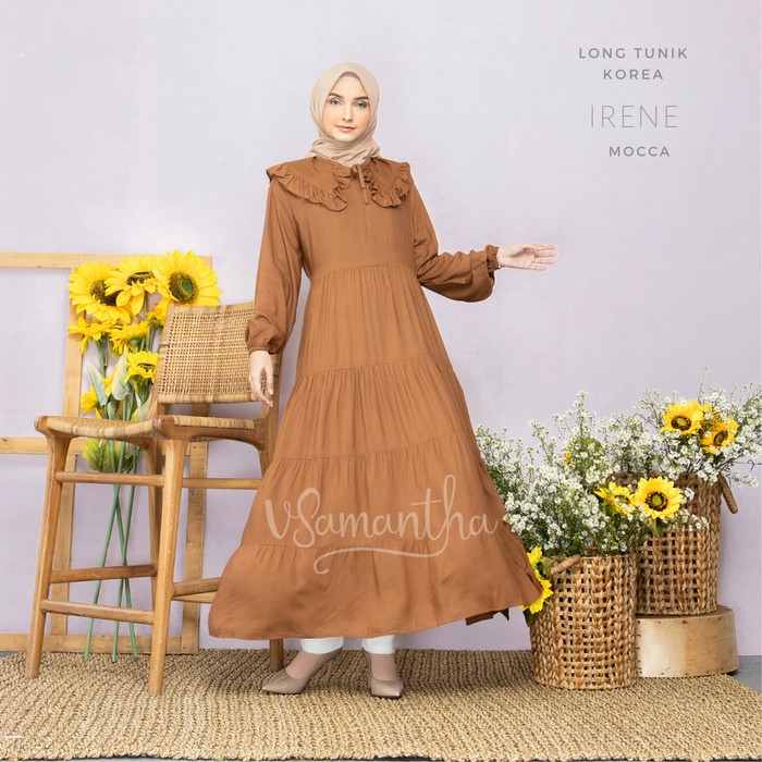 Long Tunik Korea Irene / Tunik Muslim Korea