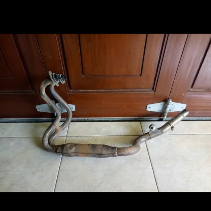 KNALPOT KAWASAKI Z250 / LEHER KNALPOT NINJA 250 FI