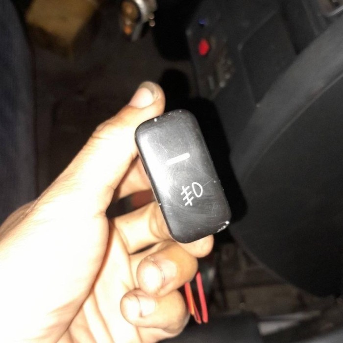 Tombol Foglamp Honda Stream