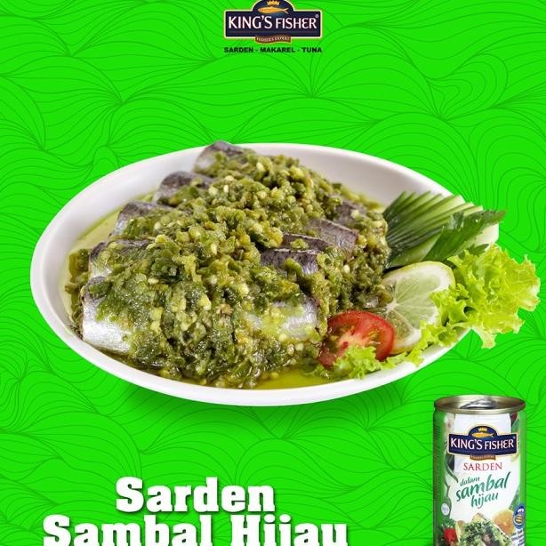 

Paket 2 Pcs King'S Fisher Sarden Sambal Hijau Makanan Kaleng 425 G