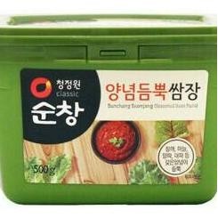 

Korean Sunchang Ssanjang Seasoned Bean Paste 500G Sambal Hijau Korea