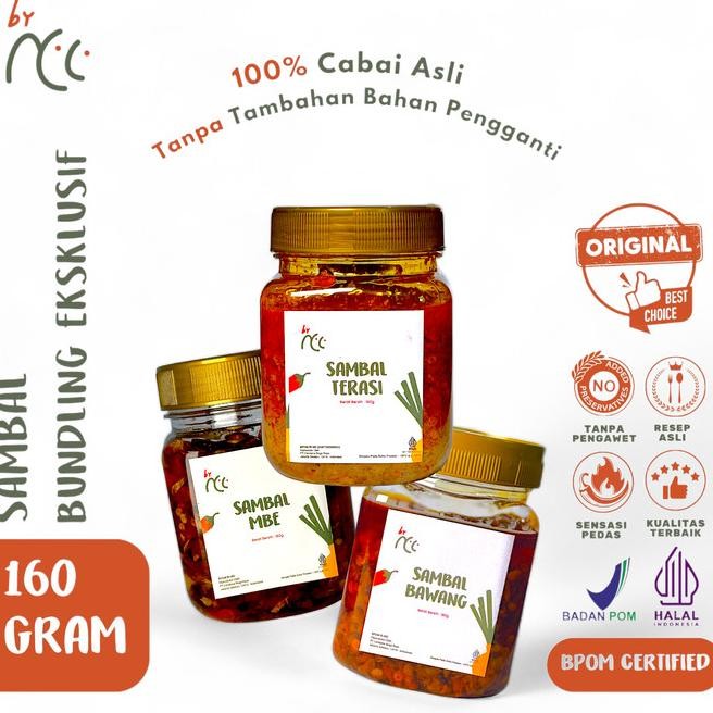 

By Ncc Bundling Sambal Mbe & Sambal Bawang Free Sambal Terasi